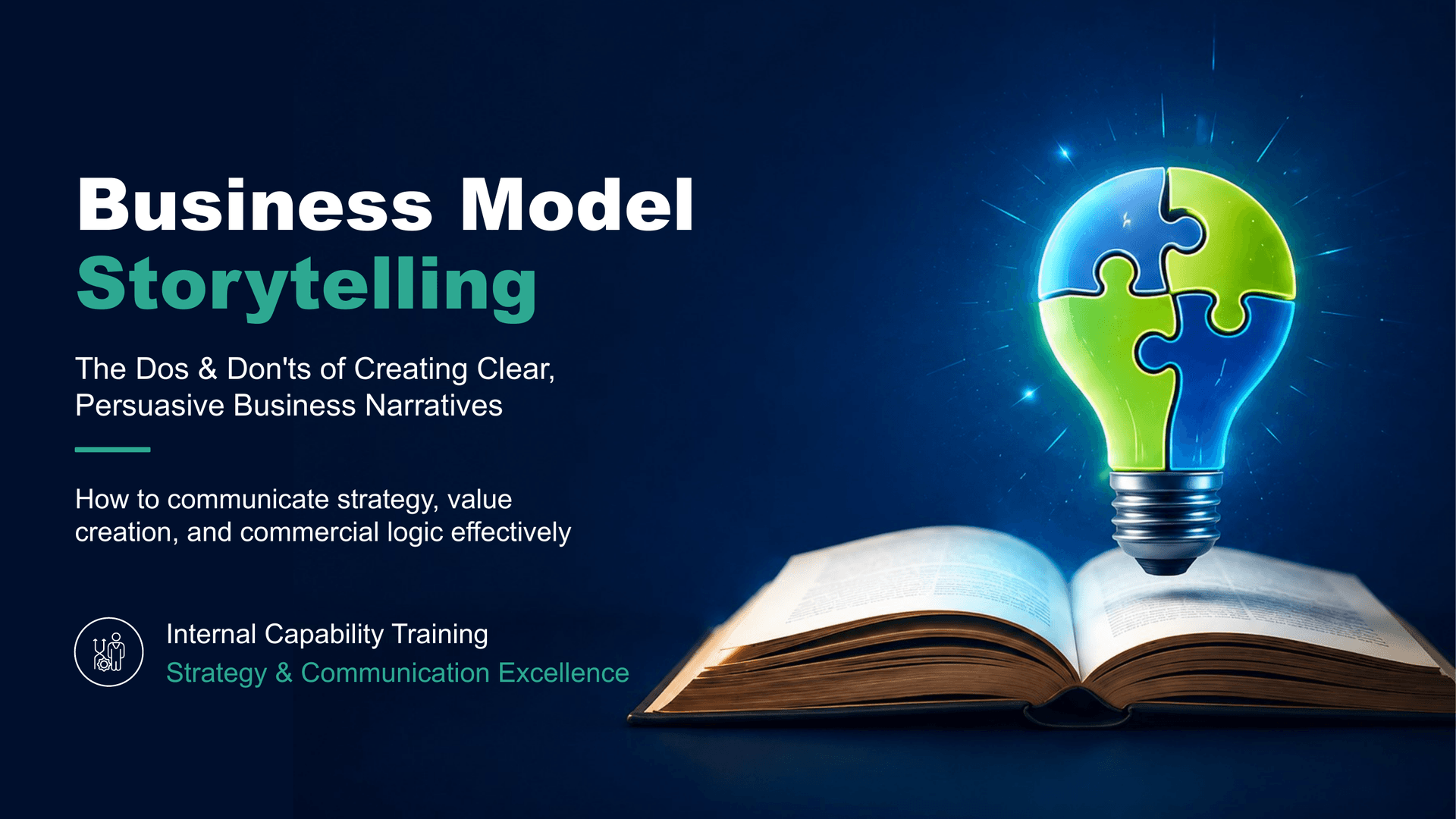Business Model Storytelling - slide 1